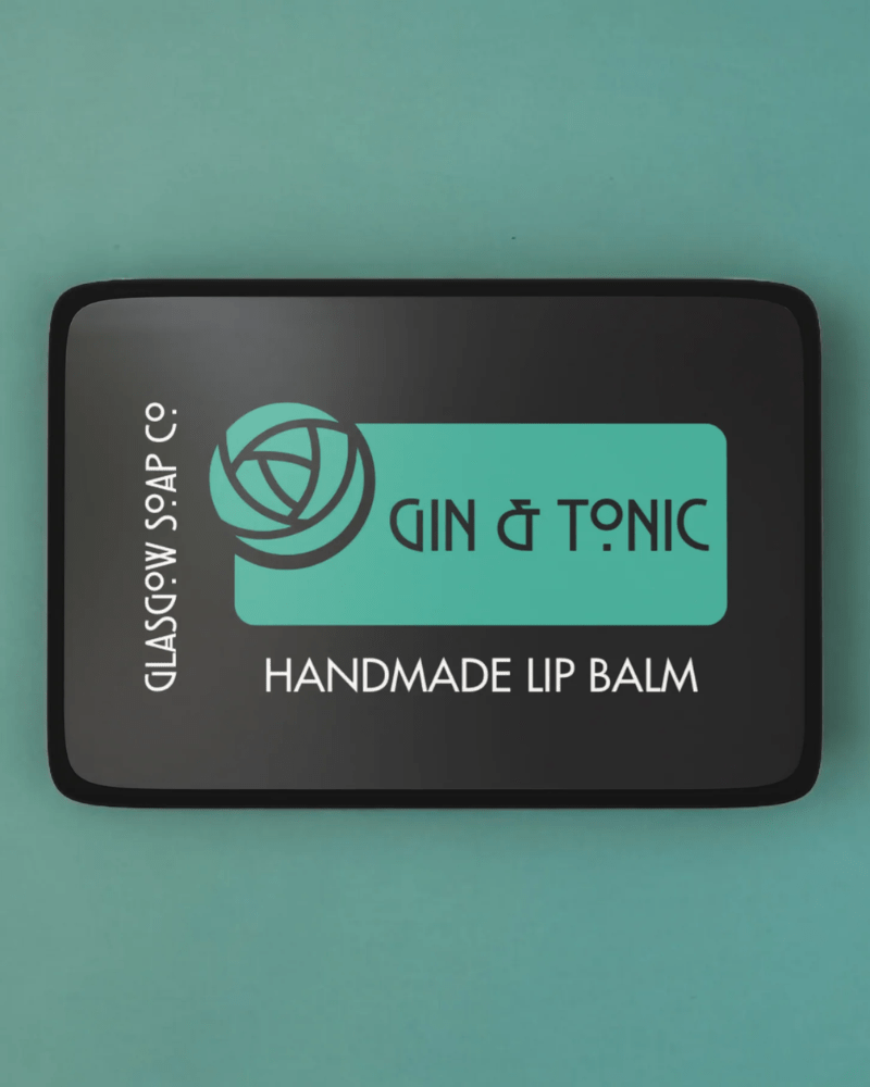 Gin And Tonic Scented Glasgow Lip Balm - Pink Poodle Boutique - GSC - LIP - GIN