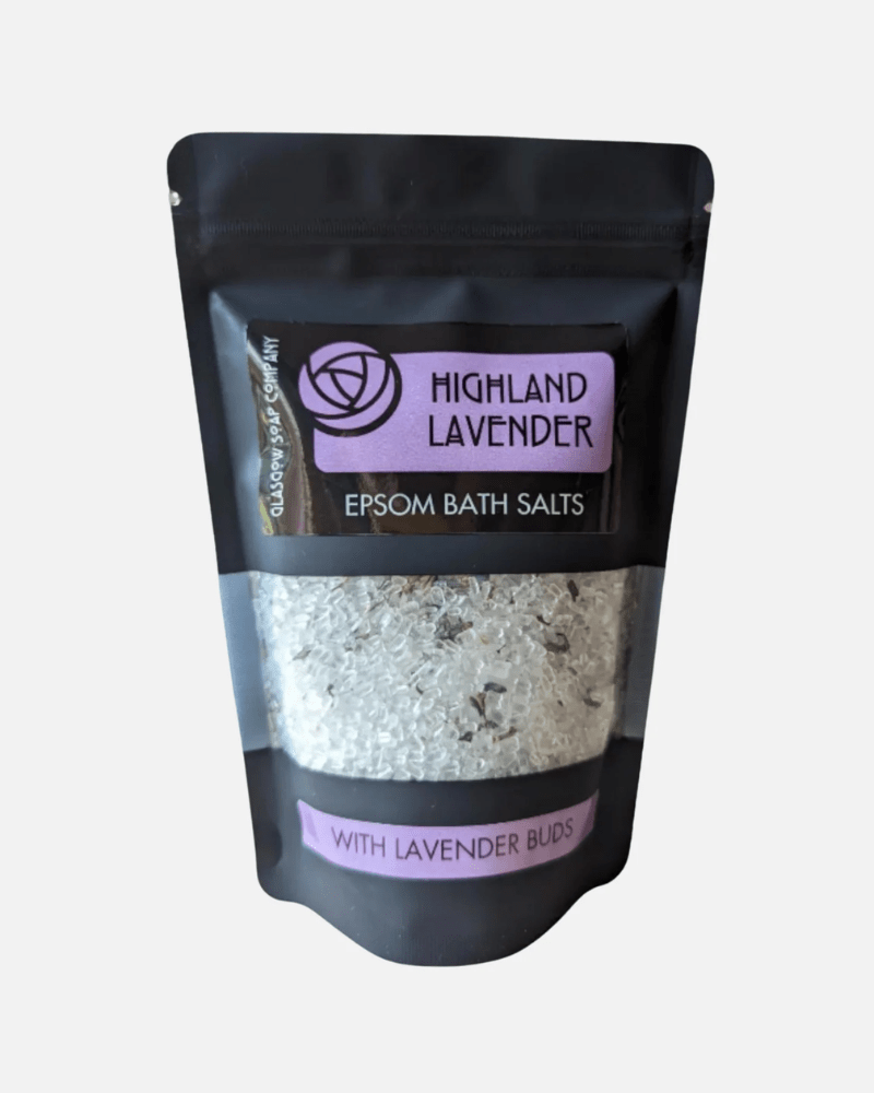 Highland Lavender Scented Glasgow Epsom Bath Salts - Pink Poodle Boutique - GSC - SALT - LAVENDER
