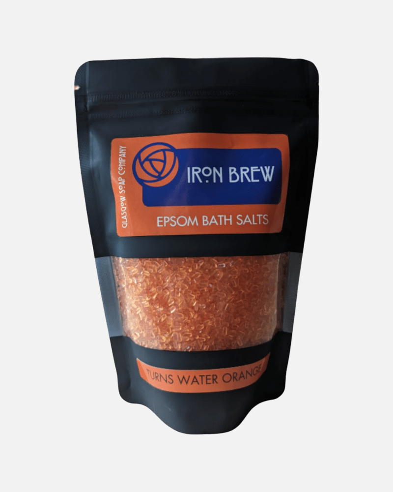 Iron Brew Irn Bru Scented Glasgow Epsom Bath Salts - Pink Poodle Boutique - GSC - SALT - IRONBREW