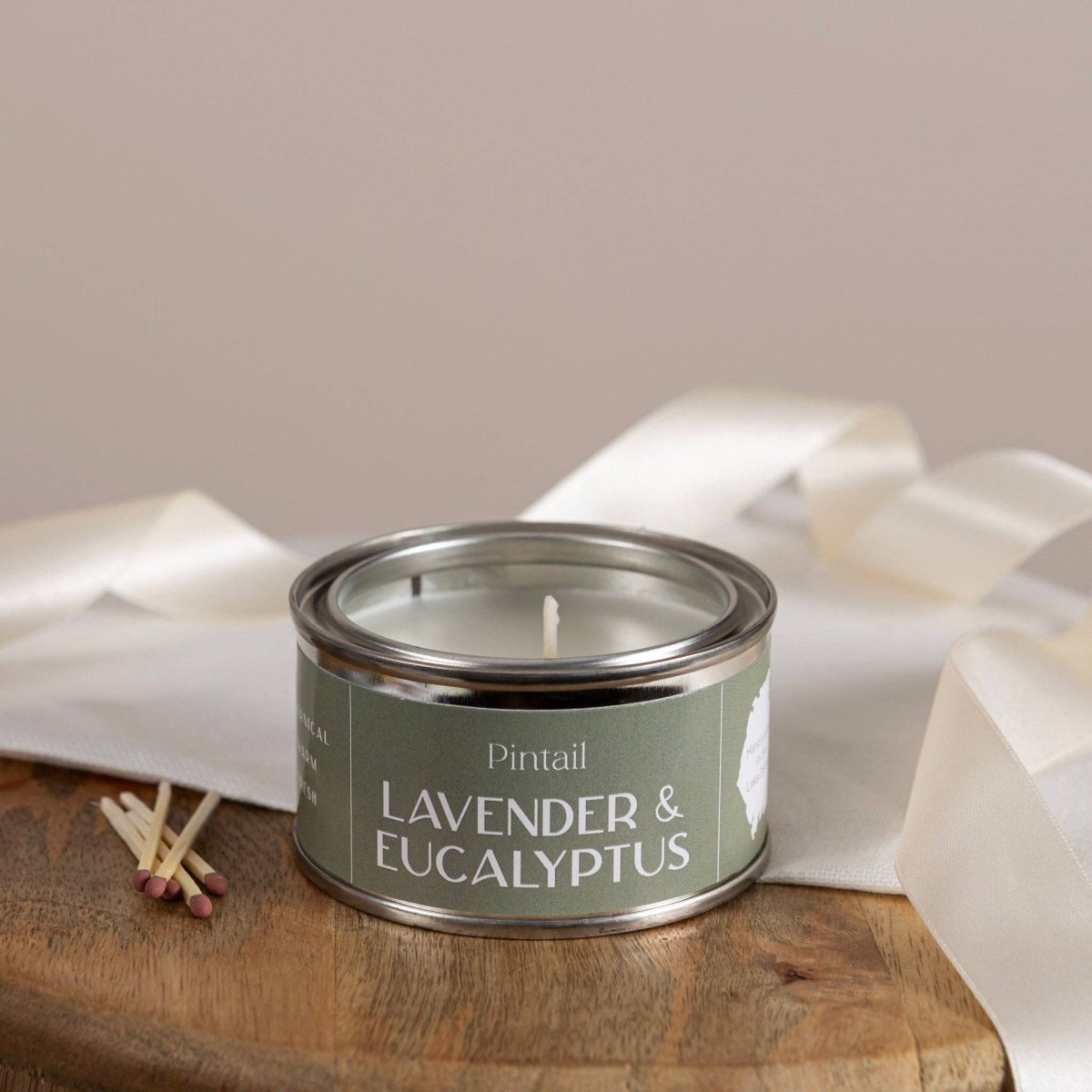 Lavender & Eucalyptus Paint Pot Candle - Pink Poodle Boutique - LAVENDER _EUCALYPTUS