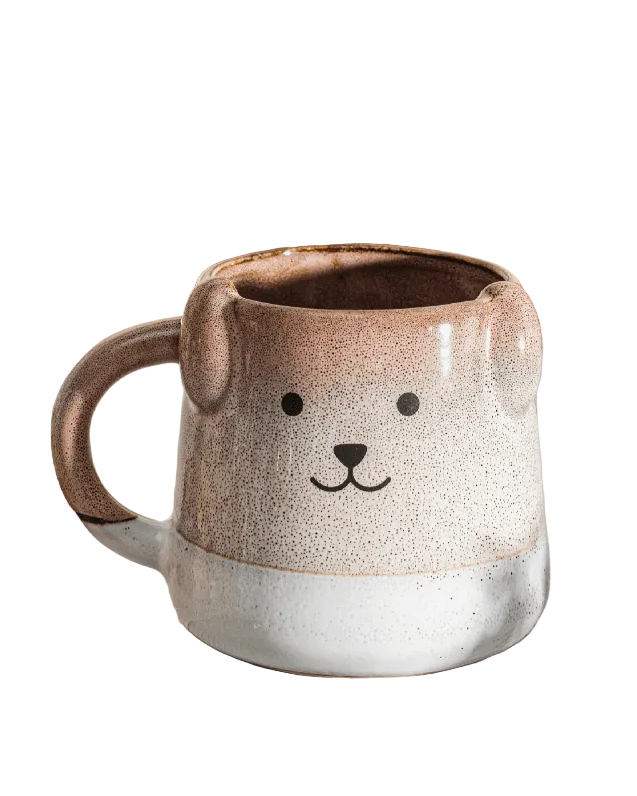 Mojave Stoneware Dog Mug - Pink Poodle Boutique - CZQ316