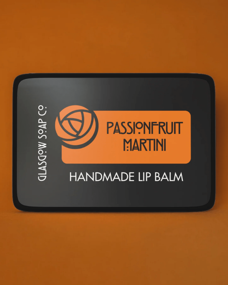 Passionfruit Martini Cocktail Scented Glasgow Lip Balm - Pink Poodle Boutique - GSC - LIP - PASSIONFRUIT