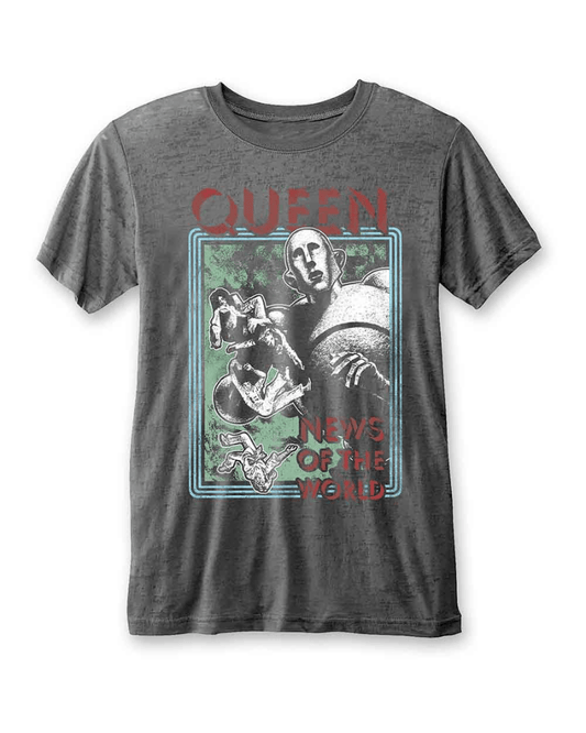 Queen News of the World Unisex T-Shirt - Pink Poodle Boutique - QUBO02MC - S