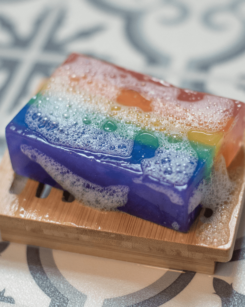 Scottish Pride Rainbow Soap - Pink Poodle Boutique - GSC - SOAP - PRIDE