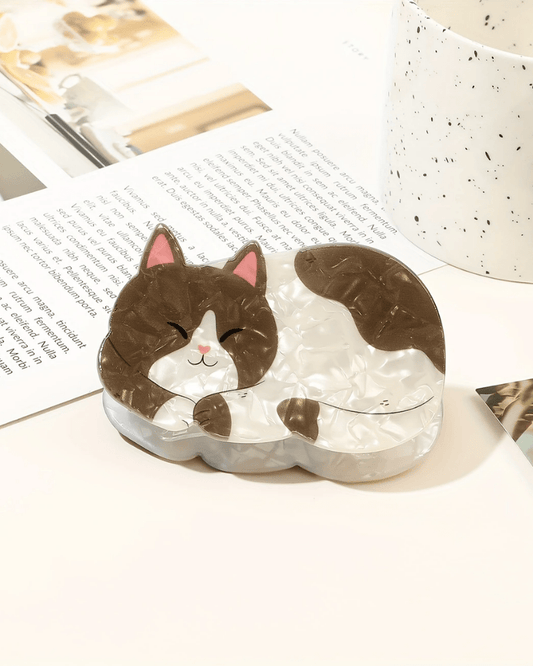 Sleeping Cat Hair Claw - Pink Poodle Boutique - CLAW - CATEYES