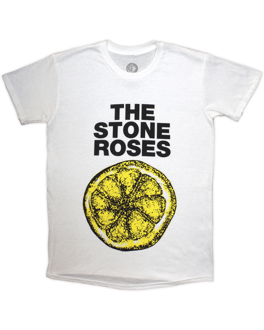 Stone Roses Lemon Unisex T-Shirt - Pink Poodle Boutique - STRTTRTW01MW - S