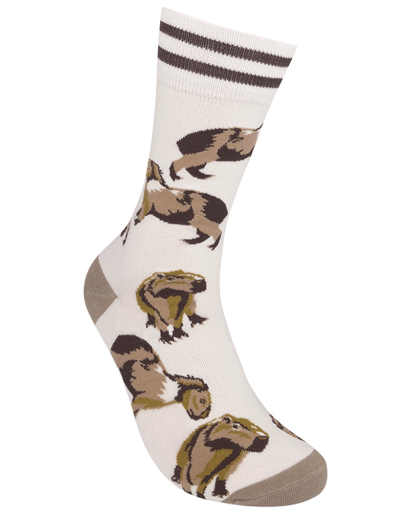 Unisex Capybara Socks - Pink Poodle Boutique - 14190020