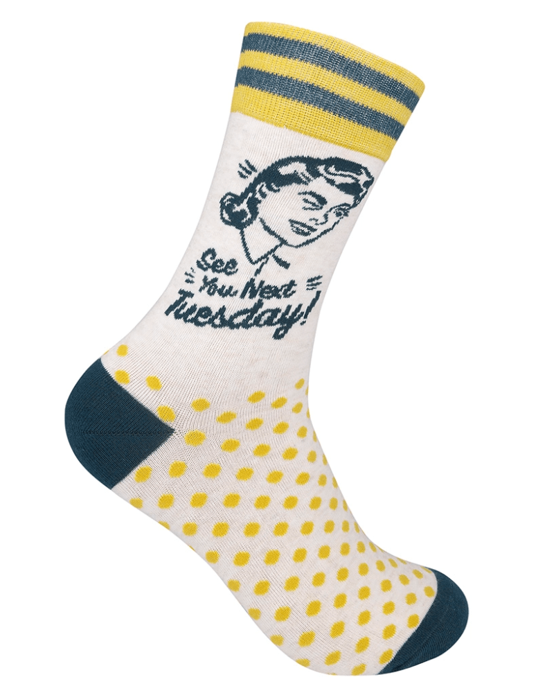Unisex See You Next Tuesday (Cunt) Socks - Pink Poodle Boutique - 1190187
