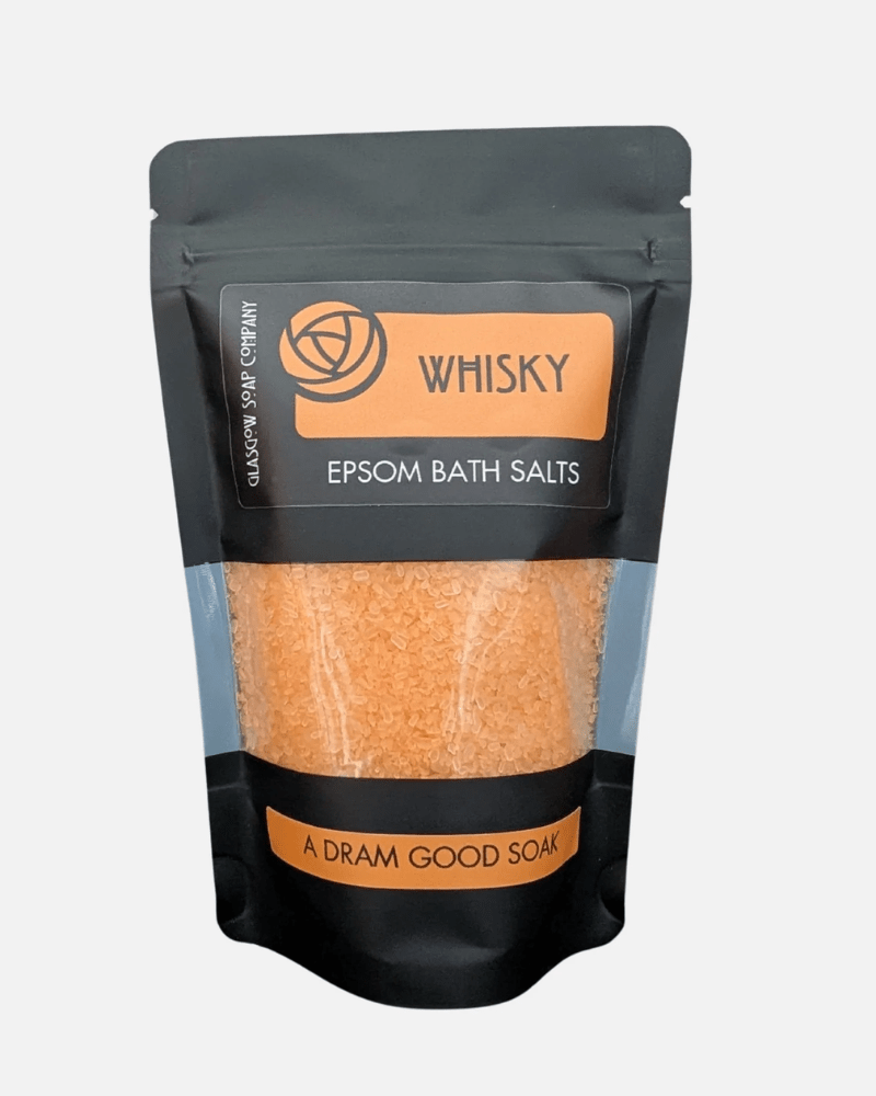 Whisky Scented Glasgow Epsom Bath Salts - Pink Poodle Boutique - GSC - SALT - WHISKY
