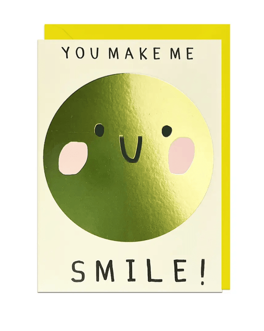 You Make Me Smile Greeting Card - Pink Poodle Boutique -