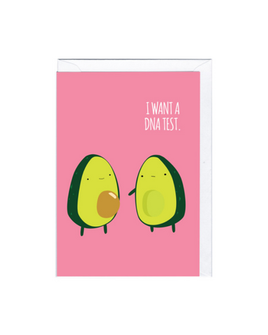 DNA Test Greeting Card