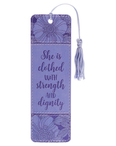 Strength and Dignity Artisan Bookmark