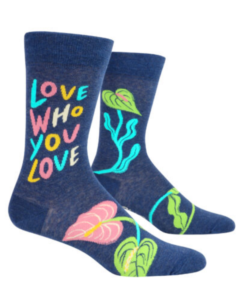 Love Who You Love Crew Socks