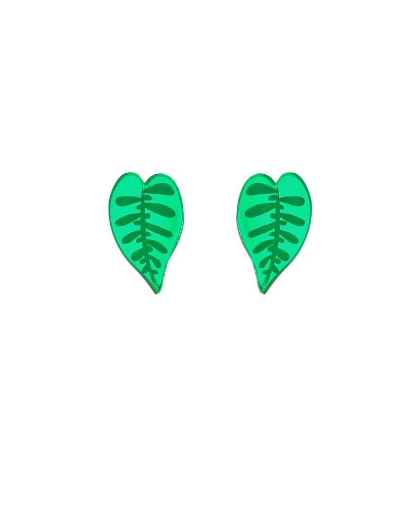 Leaf Stud Earrings