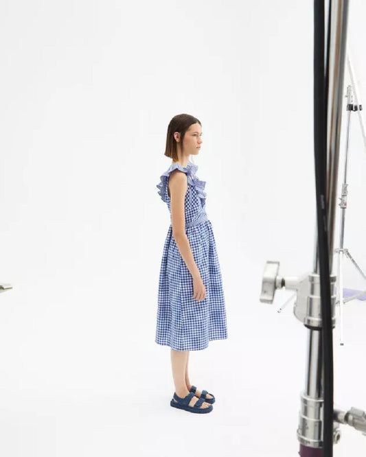 Vichy Gingham Dress by Compania Fantastica