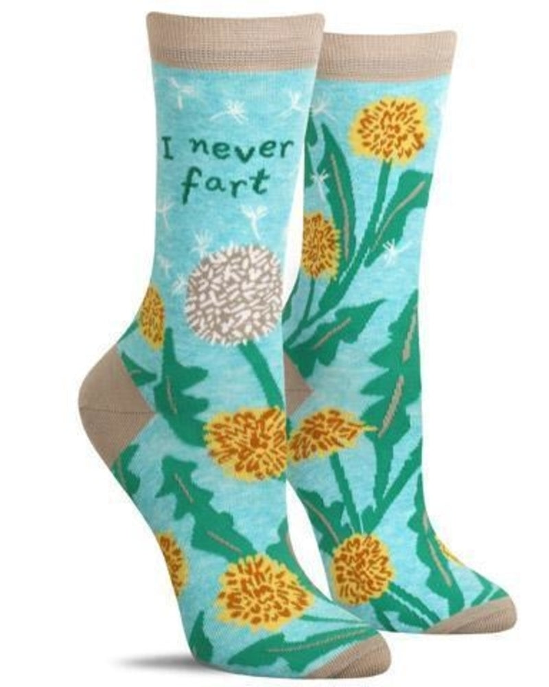I Never Fart Crew Socks