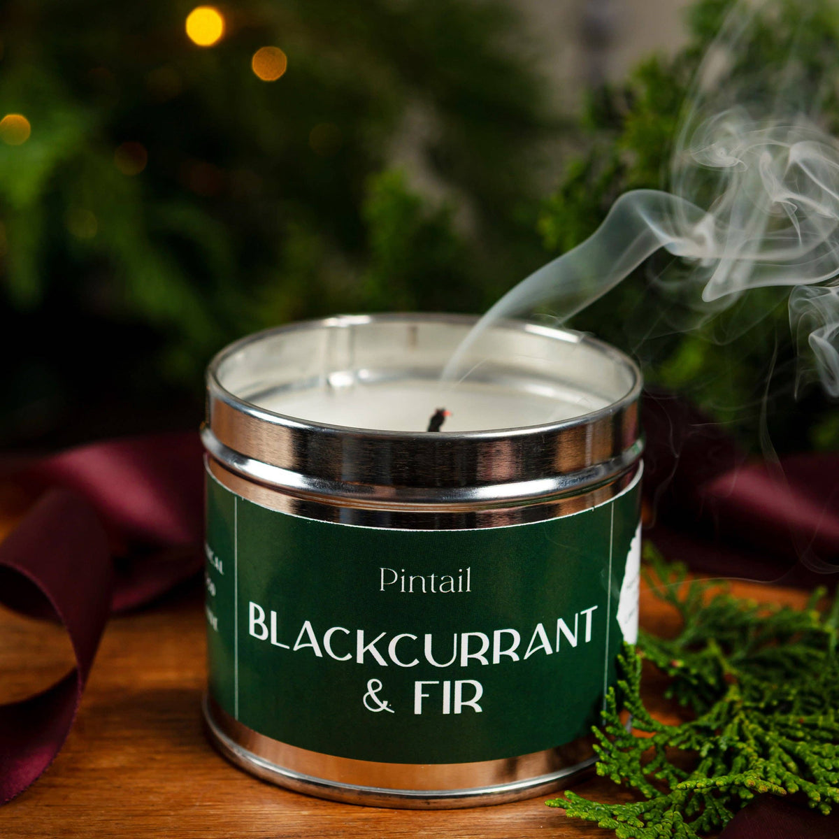 Blackcurrant & Fir Classic Tin Candle