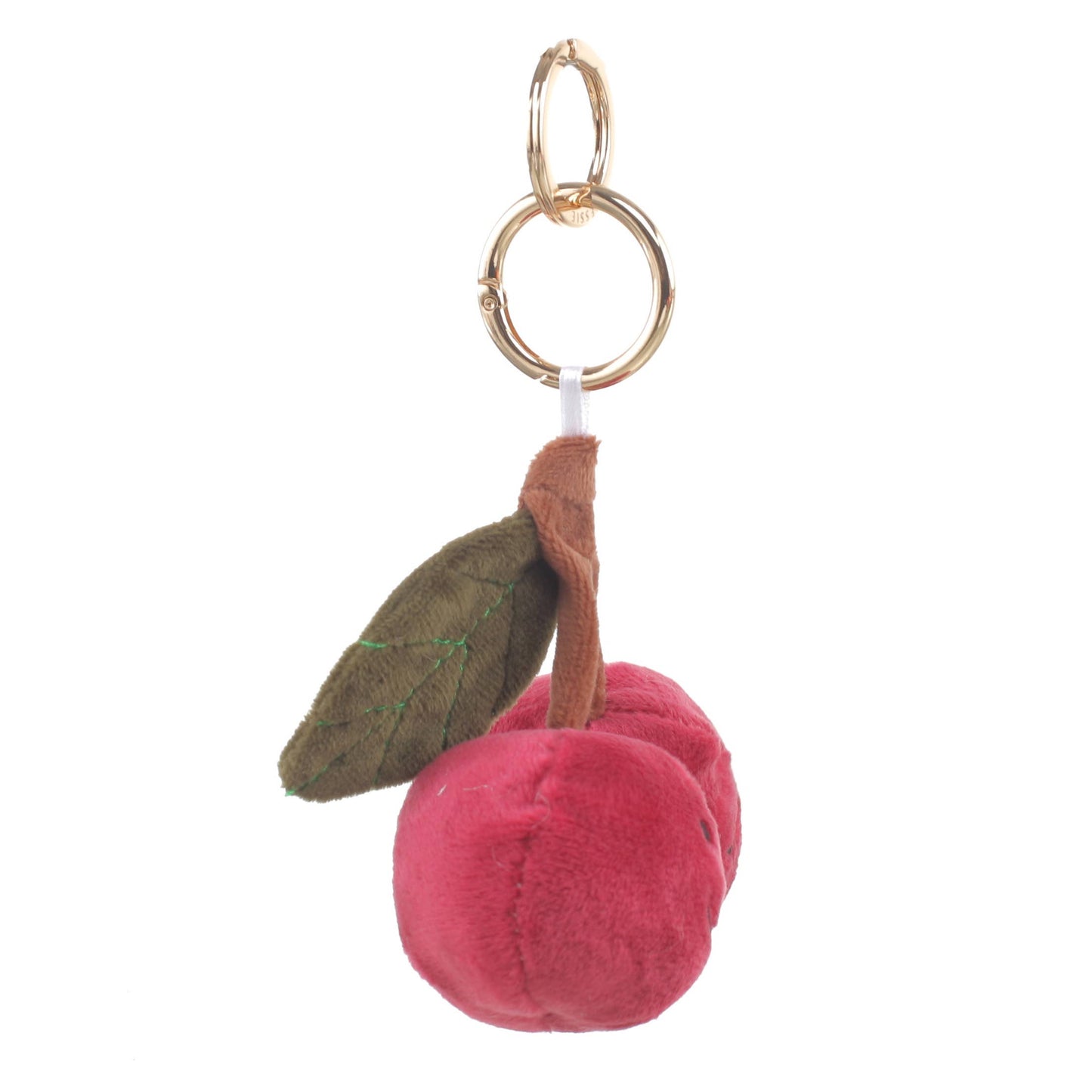 Plush Cherry Bag Charm