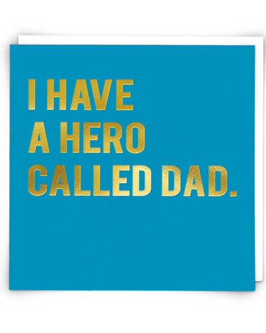 Hero Dad Greetings Card