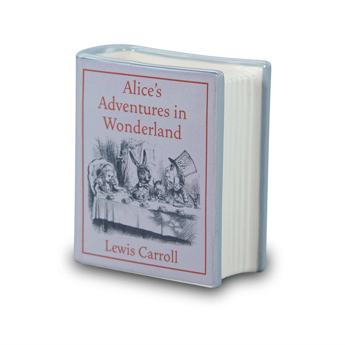 Alice in Wonderland Book Plant Pot