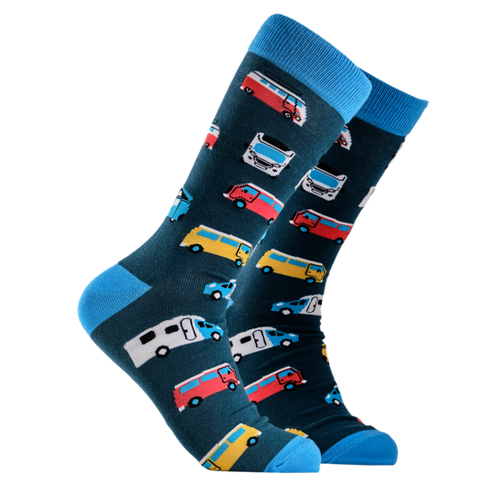 Camper Van Crew Socks