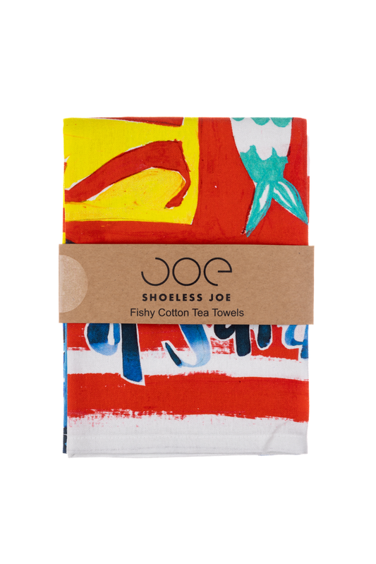 Tin Of Sardines Tea Towel