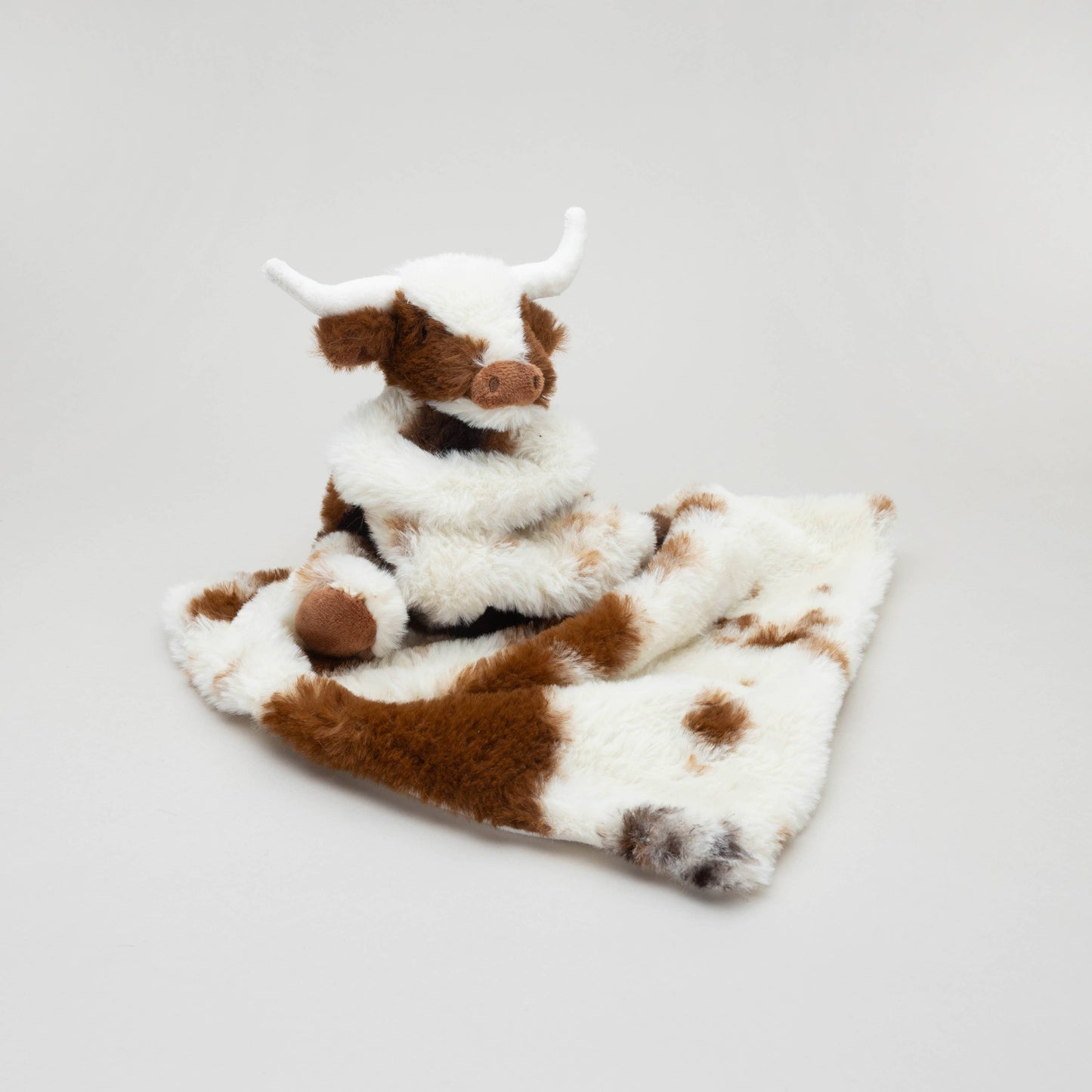 Texas Longhorn Highland Cow Soft Toy Soother Comforter