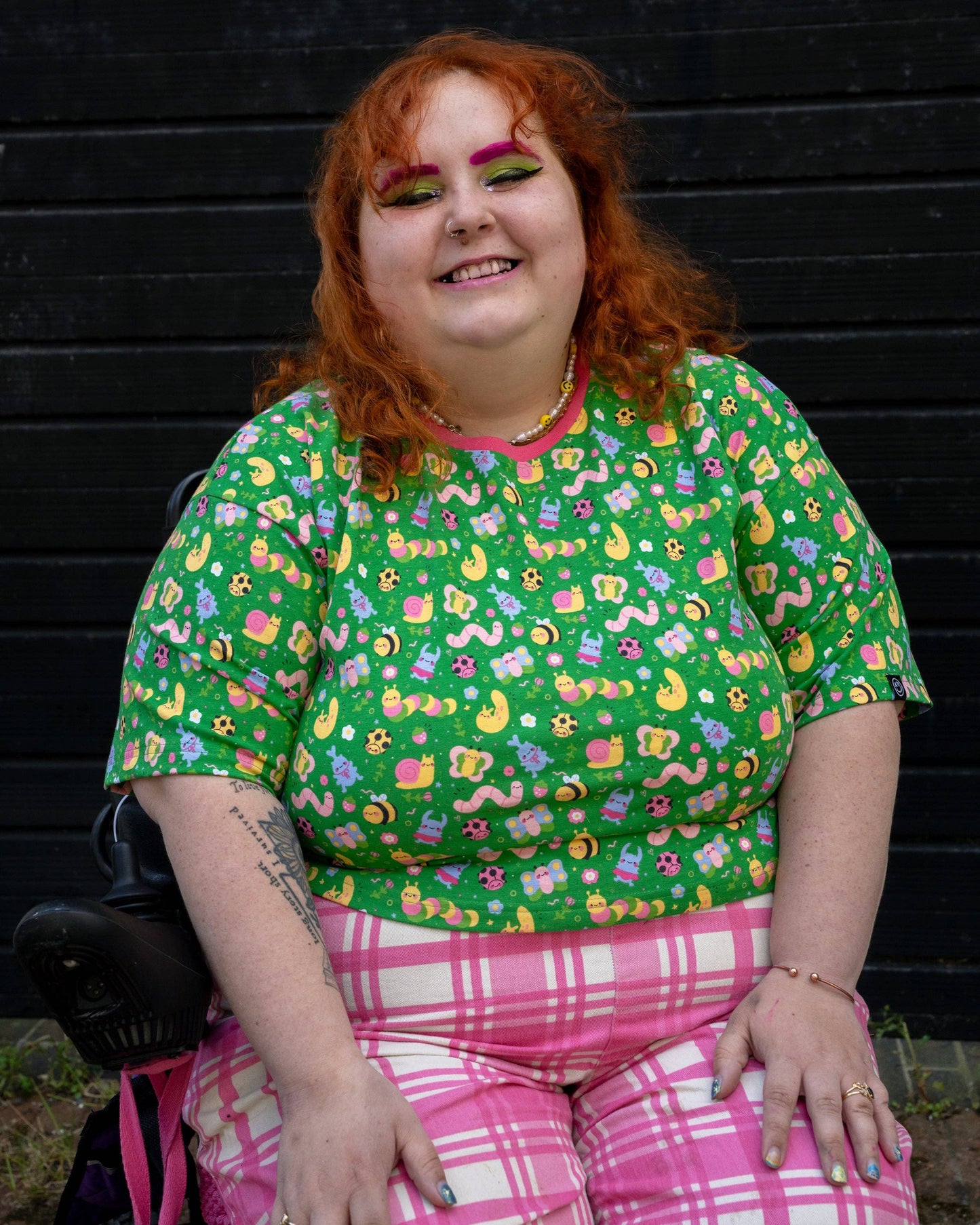 Bugs Cropped Boxy Tee by Rebel Romance x Dipstick Store