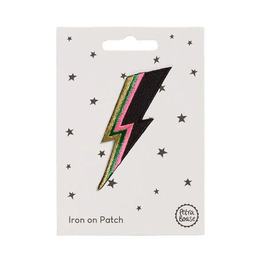 Bolt  Iron-On Embroidered Patch