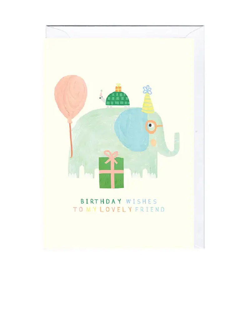 Elephant Birthday Card