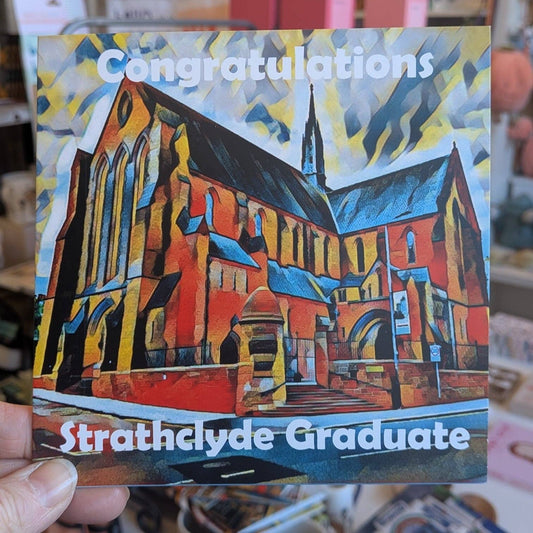 Barony Hall Strathclyde Graduation Card