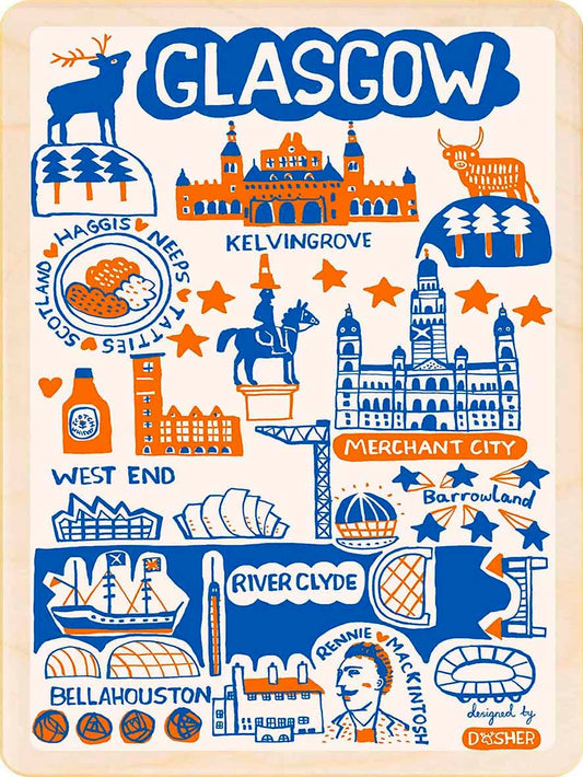 Glasgow Scotland Magnet