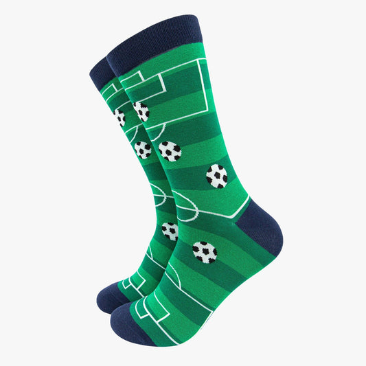 Football Pitch Bamboo Socks