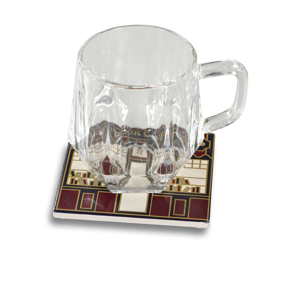 Book Club Ceramic Coaster