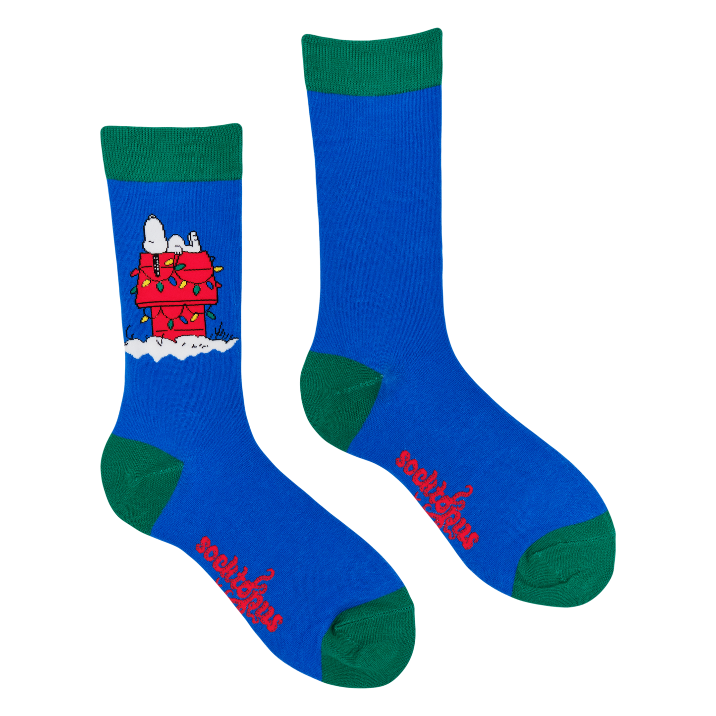 Peanuts Night on the Tiles Festive Crew Socks