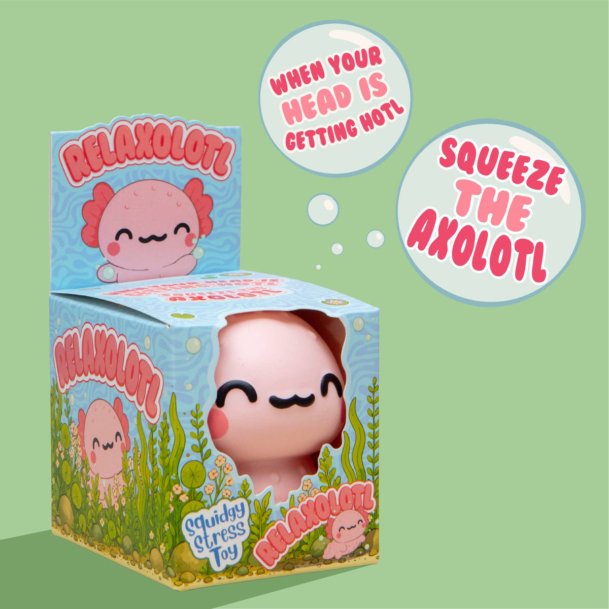 Relaxolotl Axolotl Squishy Toy for Kids