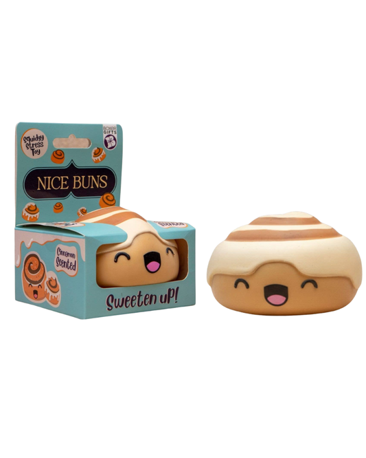 Squishy Nice Buns Iced Bun Stress Toy