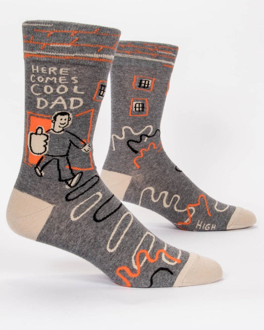 Here Comes Cool Dad Crew Socks