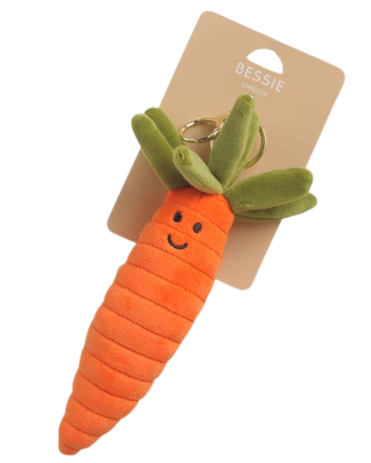 Plush Carrot Bag Charm