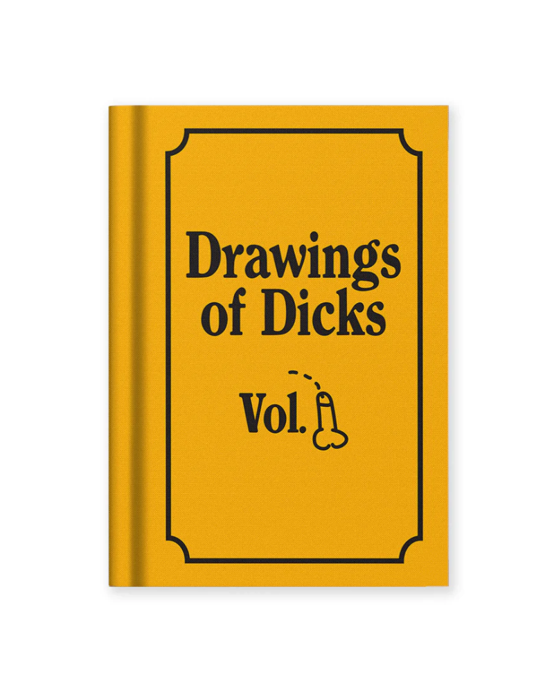 Drawings of Dicks A7 Fabric Notebook
