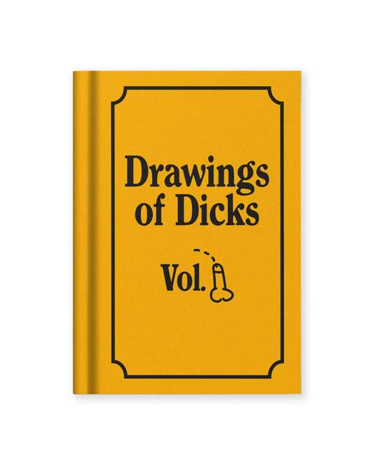 Drawings of Dicks A7 Fabric Notebook
