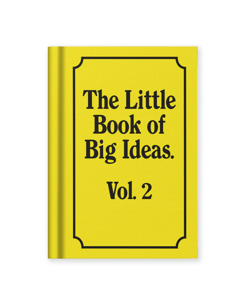The Little Book of Big Ideas A7 Fabric Notebook