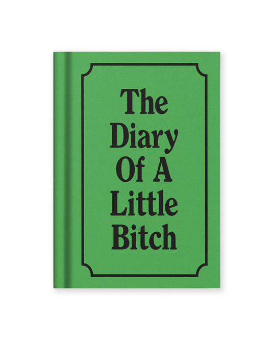 The Diary of a Little Bitch A7 Fabric Notebook