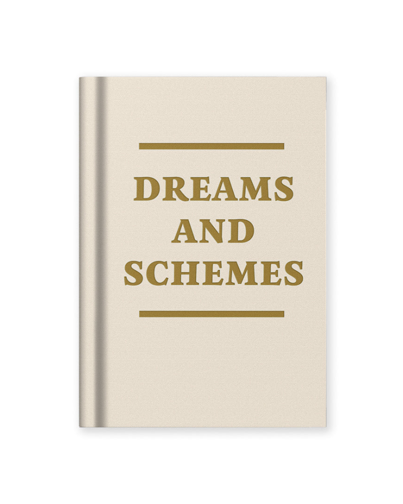 Dreams & Schemes A7 Fabric Notebook