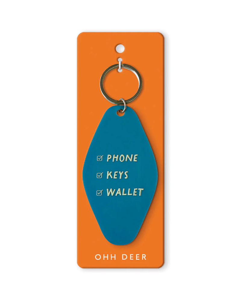 Phone Wallet Keys Hotel Keyring