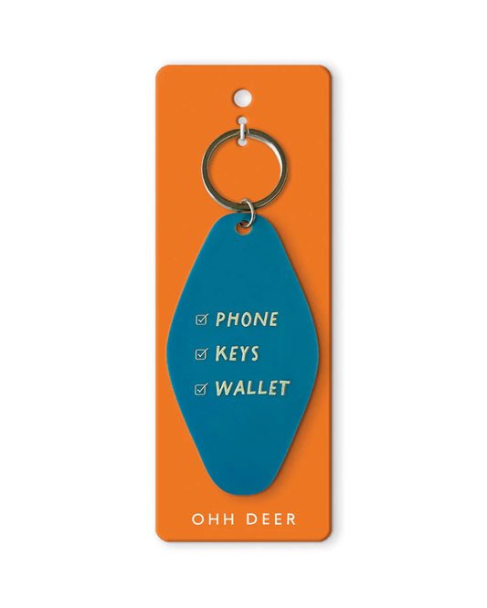 Phone Wallet Keys Hotel Keyring