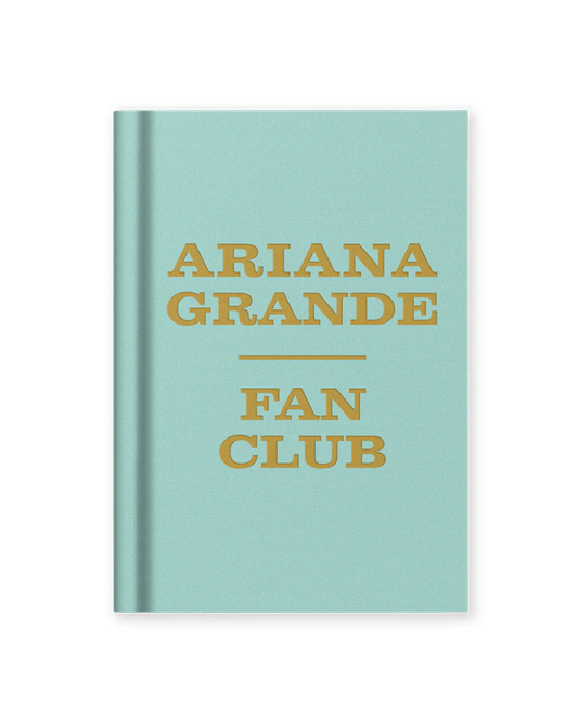 Ariana Grande Fan Club A7 Fabric Notebook