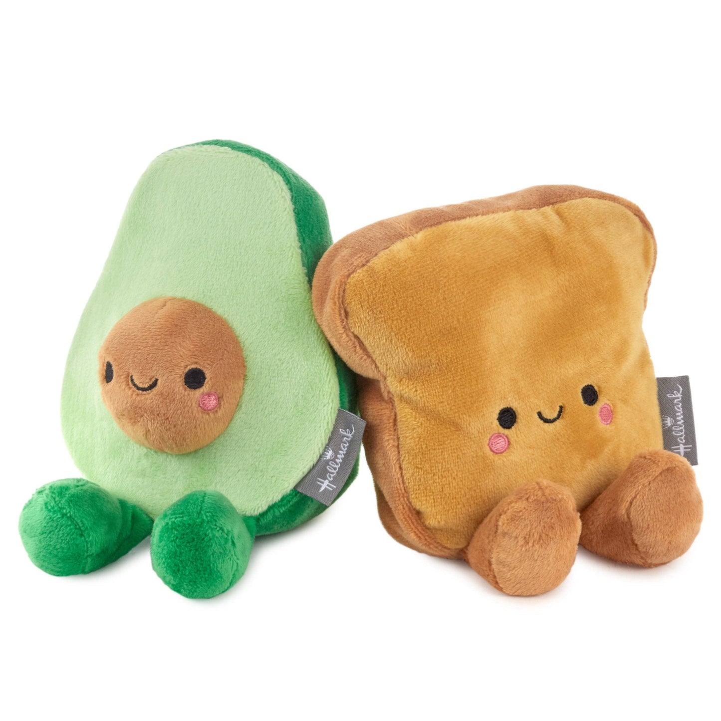 Avocado & Toast Magnetic Soft Toy Pair