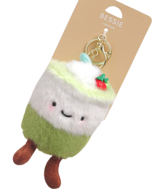 Plush Iced Matcha Bag Charm