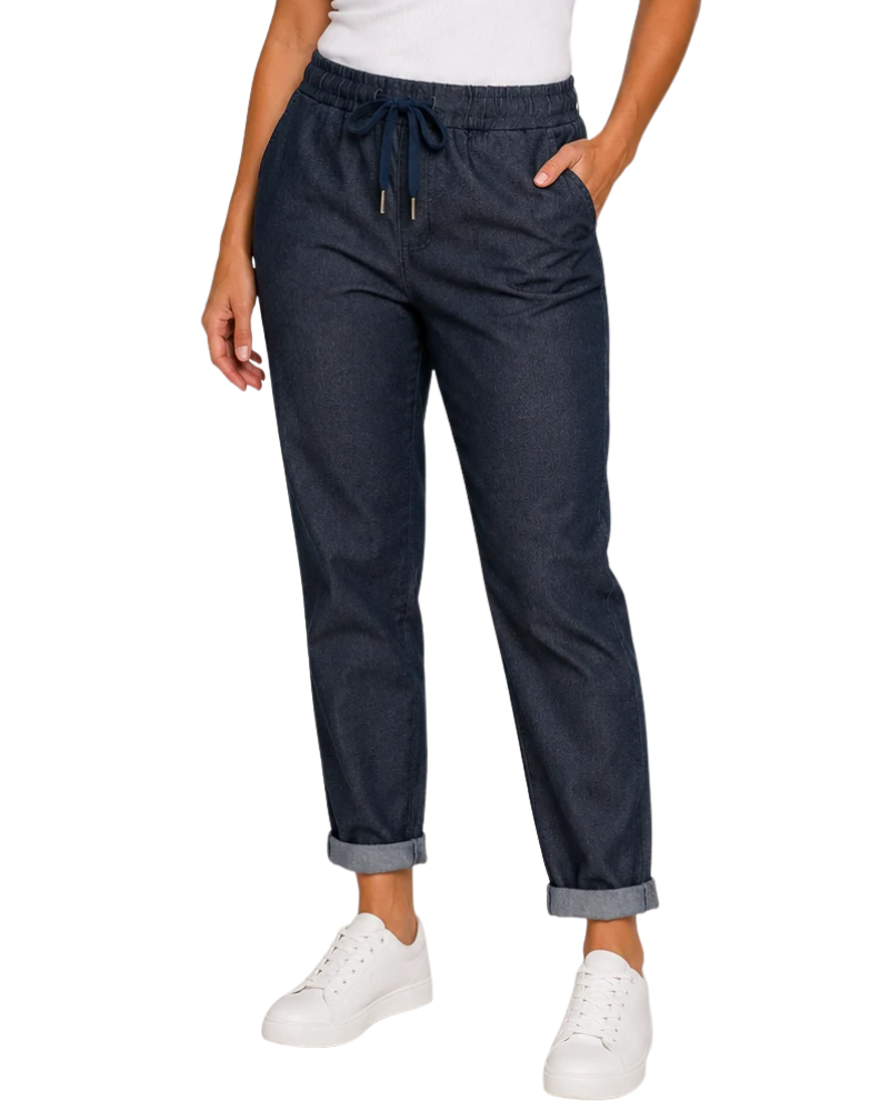 Dark Denim Jeans Magic Trousers